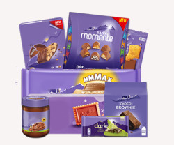 Vinn chokladkakor och chokladsnacks från Milka